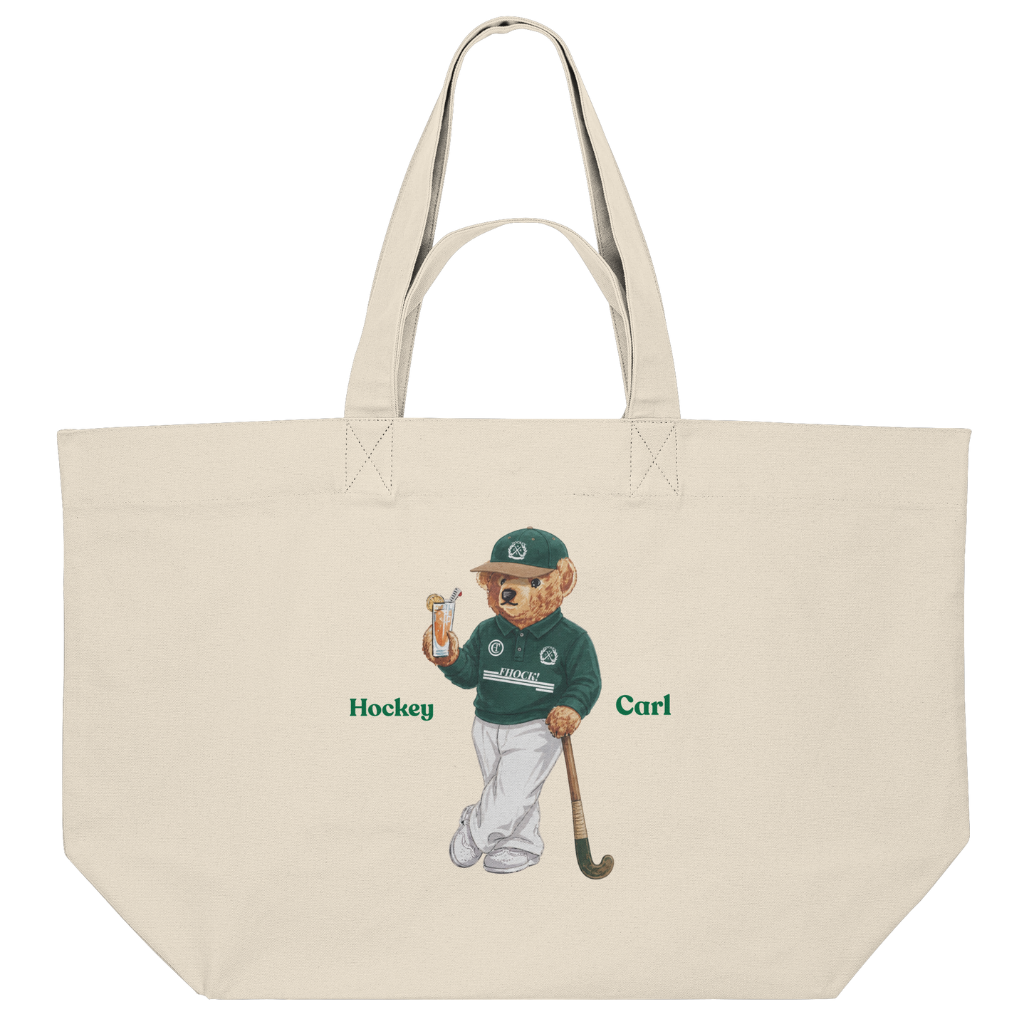 Hockeycarlbear - Organic Shopping-Bag - Hockeycarl