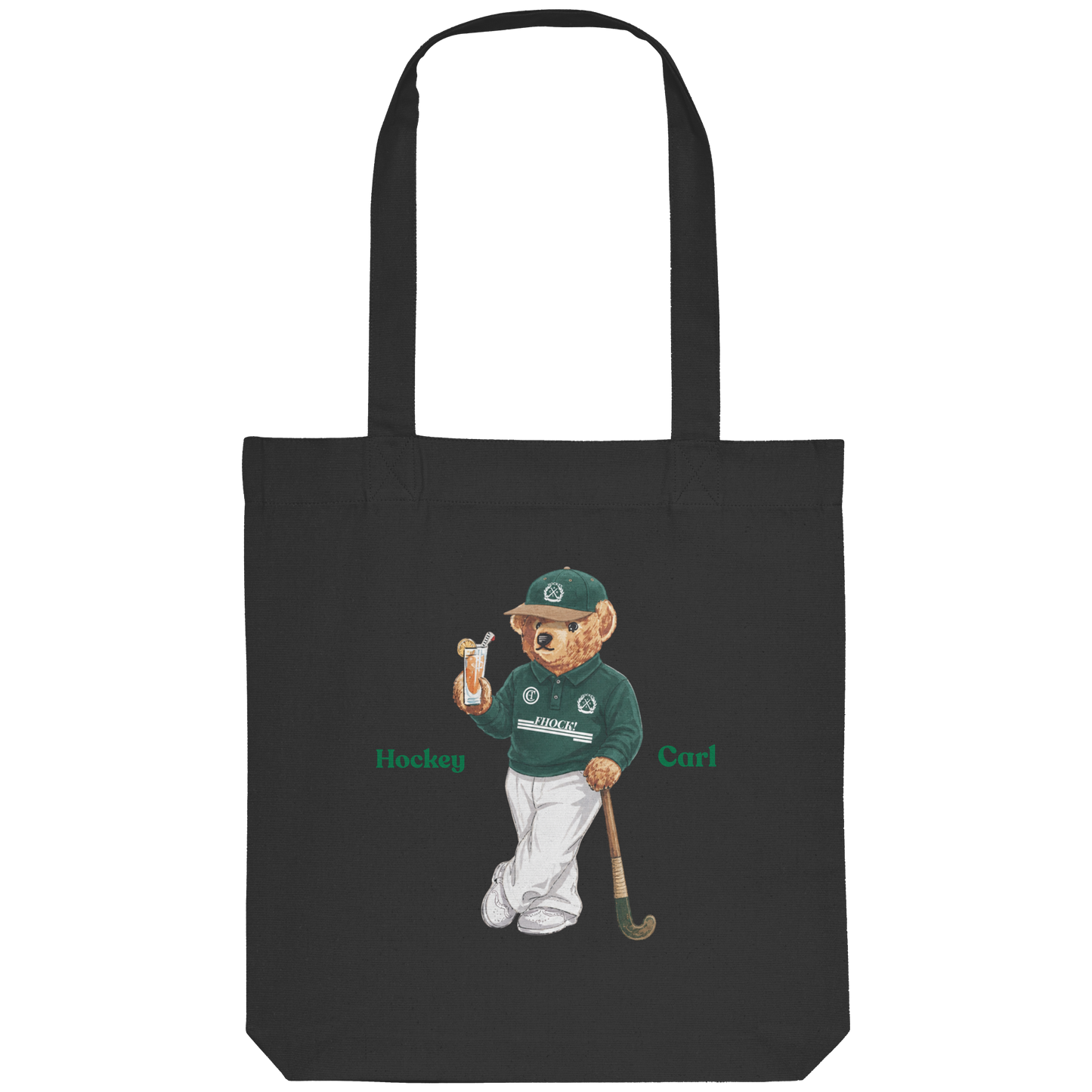 Hockeycarlbear - Organic Tote-Bag - Hockeycarl