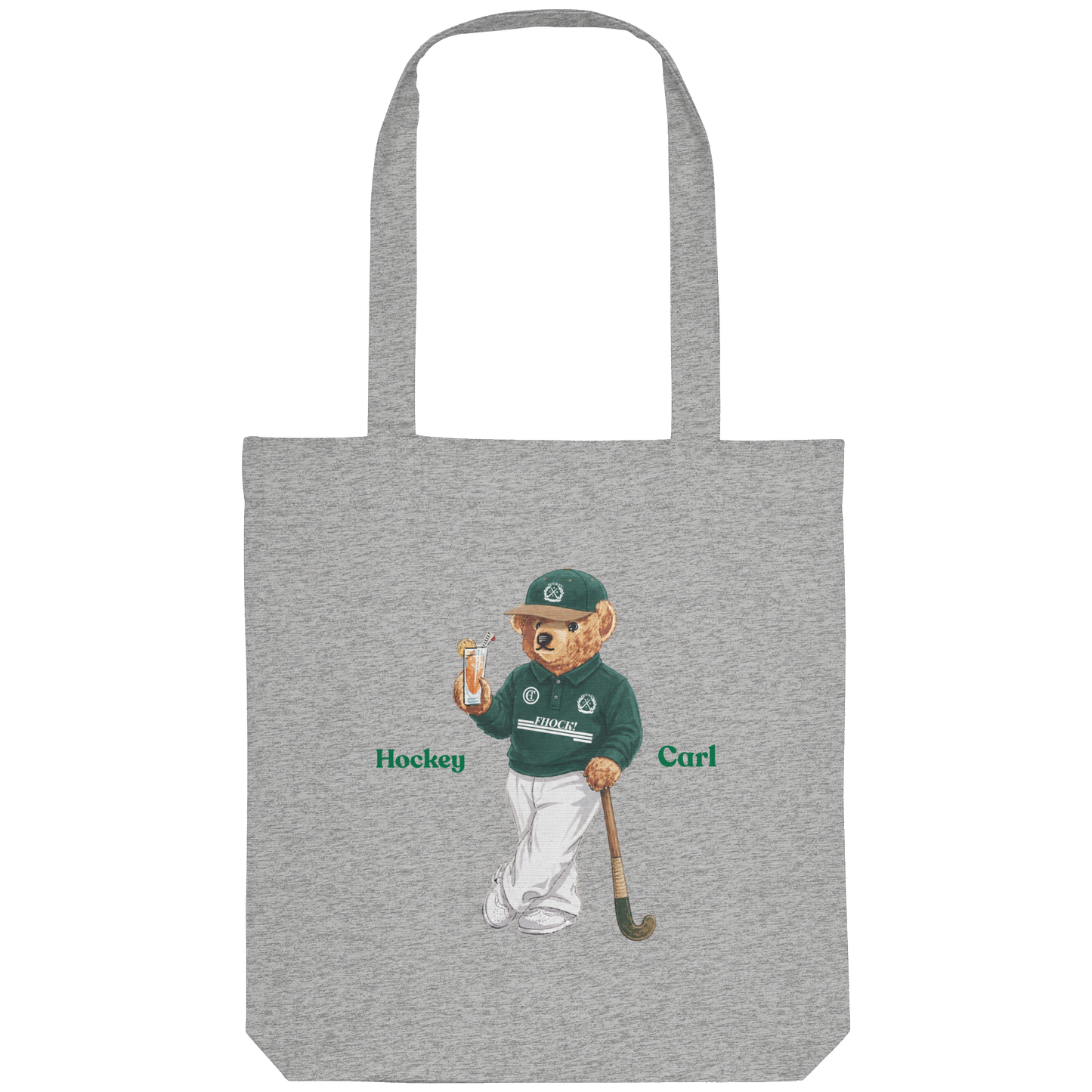 Hockeycarlbear - Organic Tote-Bag - Hockeycarl