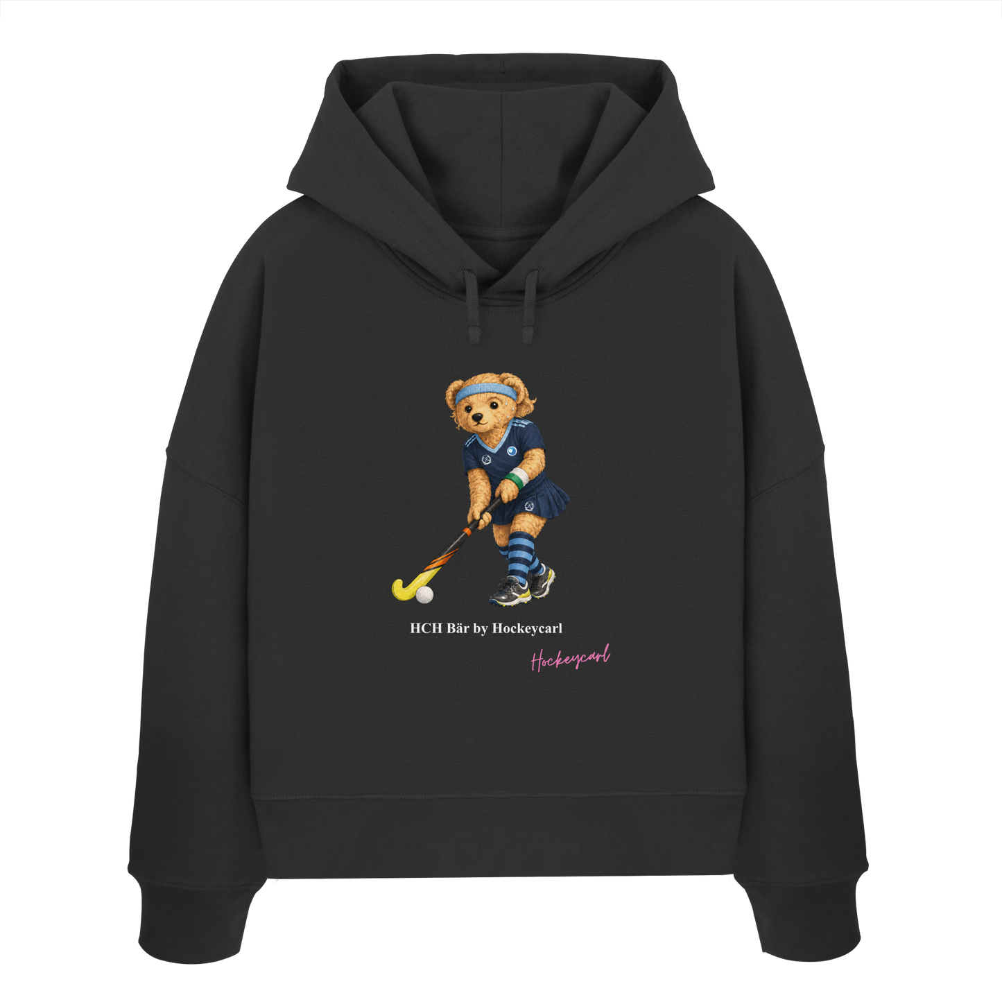 Hockey-Club Bad Homburg Bär - Womens Organic Boxcut Hoodie - Hockeycarl