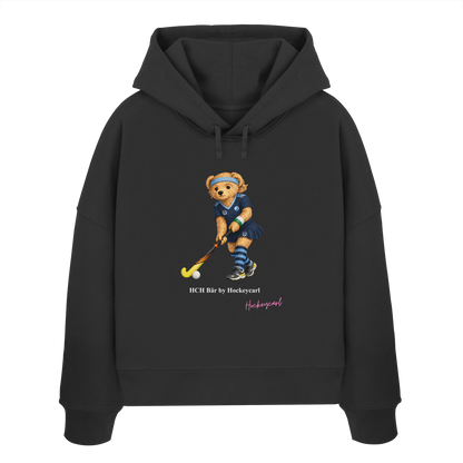 Hockey-Club Bad Homburg Bär - Womens Organic Boxcut Hoodie - Hockeycarl