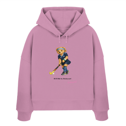 Hockey-Club Bad Homburg Bär - Womens Organic Boxcut Hoodie - Hockeycarl