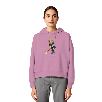 Hockey-Club Bad Homburg Bär - Womens Organic Boxcut Hoodie - Hockeycarl