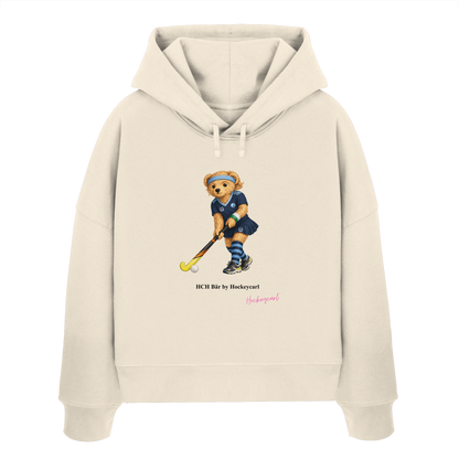 Hockey-Club Bad Homburg Bär - Womens Organic Boxcut Hoodie - Hockeycarl