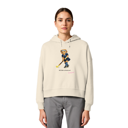 Hockey-Club Bad Homburg Bär - Womens Organic Boxcut Hoodie - Hockeycarl